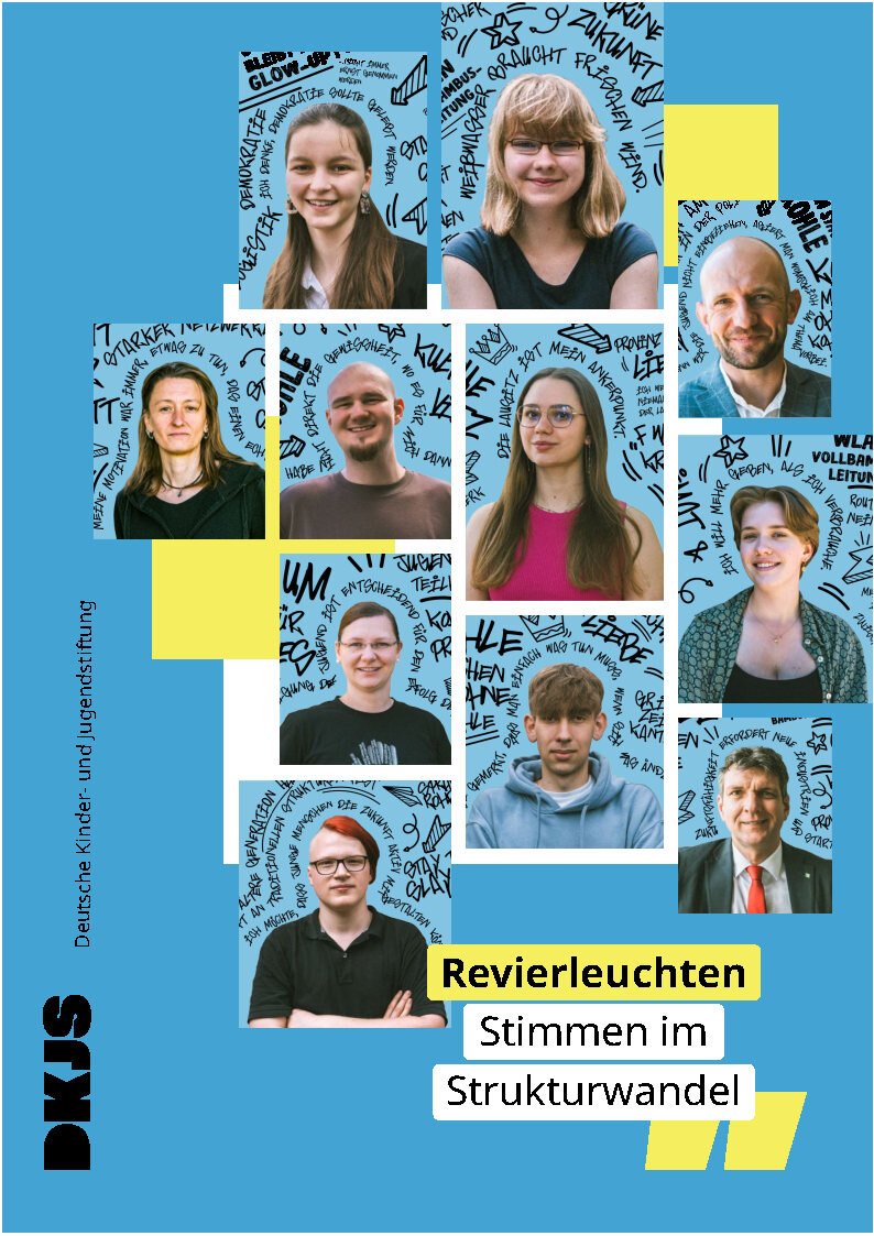 Auf einem Magazincover sind Jugendliche abgebildet