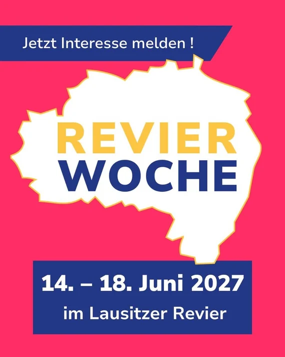 Plakat zur Revierwoche
