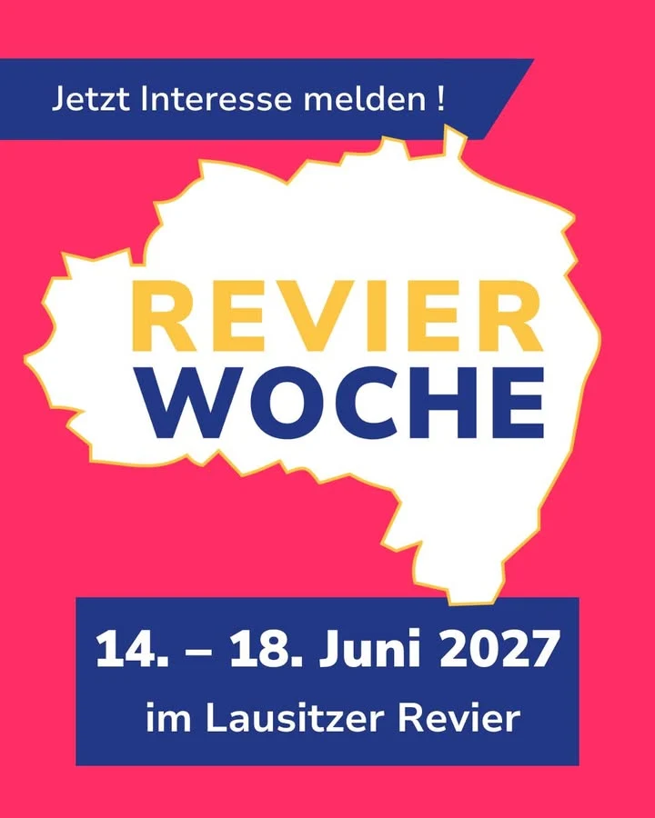 Plakat zur Revierwoche