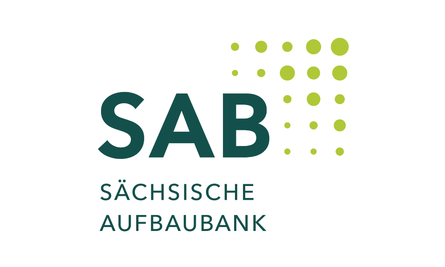 Logo der SAB, Sächsische Aufbaubank