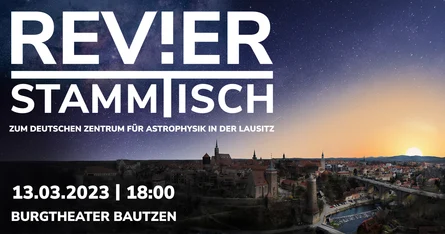 Zu sehen ist Bautzen unter einem Nachthimmel