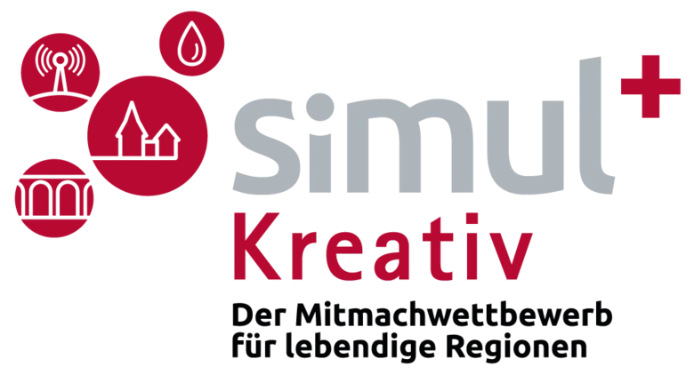 Zu sehen ist das Logo von Simul plus kreativ Mitmachfonds